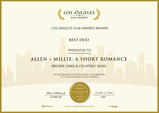 best acting, Brooke Lewis